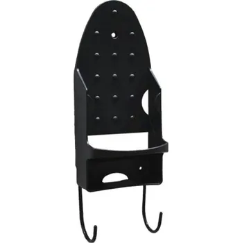Praní a péče o prádlo Držák na žehličku a prkno černá