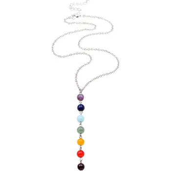 Náhrdelník Dámský náhrdelník sedmi čaker