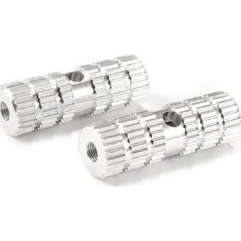 Stupačky na kolo P3689 stříbrná