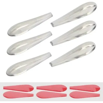 Samolepicí dekorace na vozidlo Samolepky na světla auta 6 ks bílá