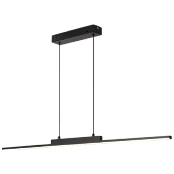 Stropní závěsné LED svítidlo Moderní lineární lustr 26W Studená bílá barva Osvětlení 10-15 m² 90-260V Interiérové světlo 100×2 cm