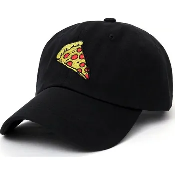 Kšiltovka Kšiltovka s pizzou černá