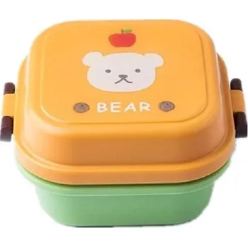 Termobox Dětský obědový box oranžová S