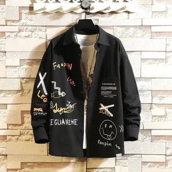 Pánská košile Pánská košile F730 černá XL