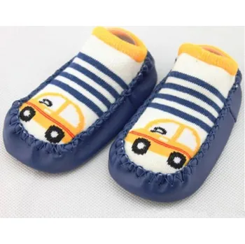 Dívčí bačkory Dětské capáčky s obrázky tmavě modrá 6-12 měsíců