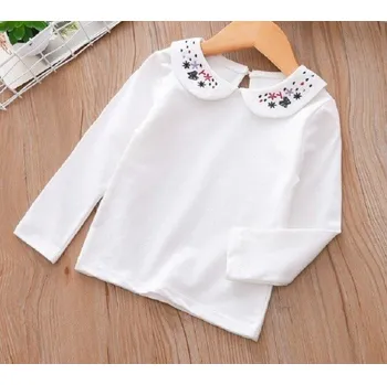 Dívčí oblečení Dívčí tričko s dlouhým rukávem T2522 3 B