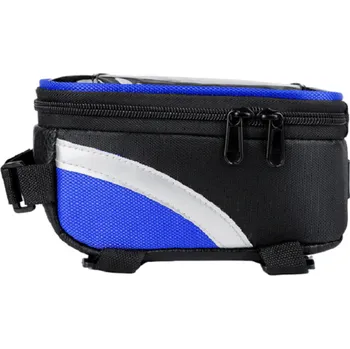 brašna na kolo Cyklistická brašna na rám T849 modrá