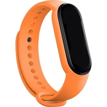 Silikonový řemínek pro Xiaomi Mi Band 3 / 4 T862 oranžová