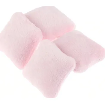 Doplněk pro panenku Růžové polštáře pro panenky 4 ks