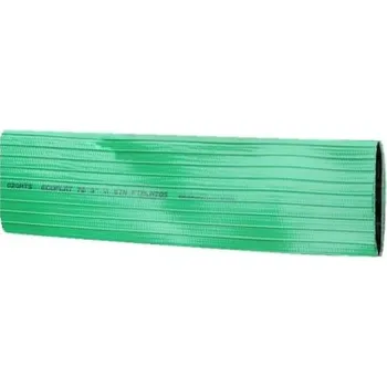 Zahradní hadice HADICE AQUAFLAT AQUA PU - rolovatelná had. pro pitnou vodu ECOFLAT s černou vložkou , průměr 50 mm