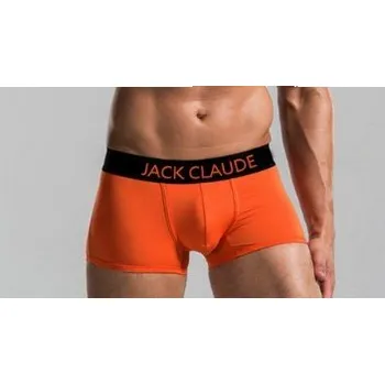 Boxerky Luxusní pánské boxerky - Oranžové M