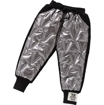 Dívčí zimní kalhoty T2431 šedá 5