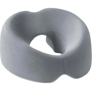 Masážní příslušenství Ergonomický masážní polštář Opěrka hlavy Paměťová pěna Relaxační podložka Obličejový polštář Masážní stůl Salon Domácí použití šedá