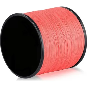 Splétaná rybářská šňůra pro mořský rybolov 300 m 0,40 mm 30 kg Pevná odolná pletená šňůra na mořské i sladkovodní rybaření Rybářská šňůra s vysokou nosností červená