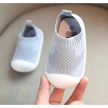 Dívčí tenisky Dětské boty s gumovou podrážkou světle modrá 17