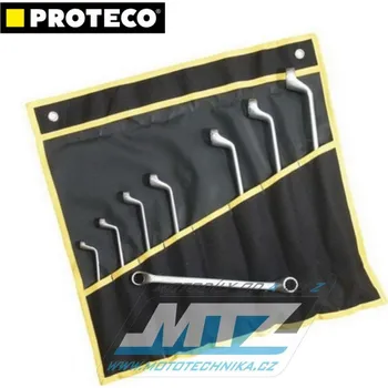 Sada očkových klíčů vyhnutých DIN838 - 8-dílná - Proteco PR438-608