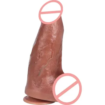 Vibrátor Realistické silikonové dildo s přísavkou 23 cm žilkování flexibilní hypoalergenní materiál diskrétní balení