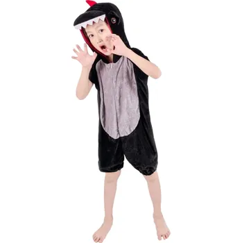 Karnevalová maska Kostým dinosaurus černá 5