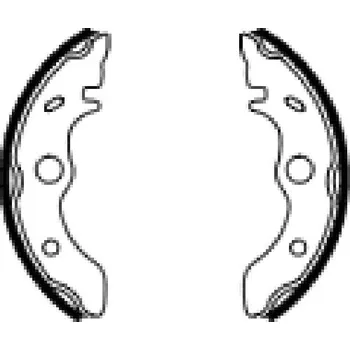 Auto-moto Brzdové čelisti FERODO 225129227 225129227