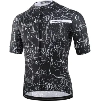 Cyklistické rukavice Unisex cyklodres&nbsp;P3766 černá S