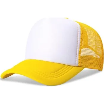 Kšiltovka Pánská trucker kšiltovka žlutá