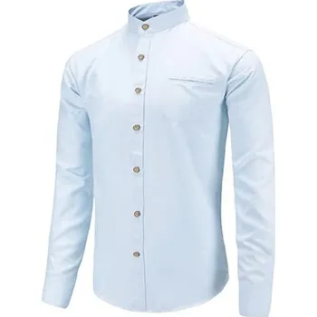 Pánská košile Pánská košile F672 světle modrá 3XL 1