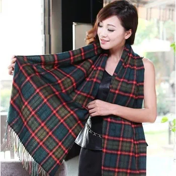 Šála Elegantní dámská zimní šála J655 4