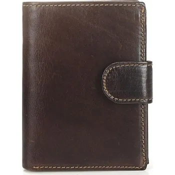 Peněženka Pánská kožená peněženka M439 hnědá