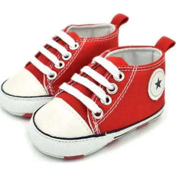 Dívčí tenisky Dětské moderní tenisky A2401 červená 6-12 měsíců