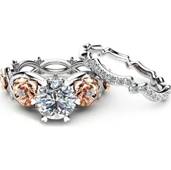 Prsten Set dámských prstenů - Velký + malý 10