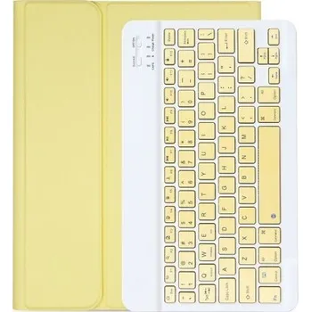 Pouzdro na tablet Pouzdro s klávesnicí pro Apple iPad Air 4 / Air 5 10,9" žlutá