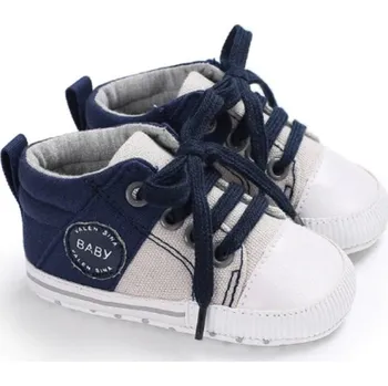 Dívčí bačkory Dětské šněrovací capáčky modrá 12-18 měsíců