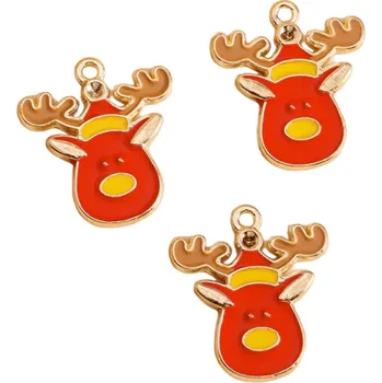 Přívěsek Vánoční přívěsek na náramek sob 10 ks 2