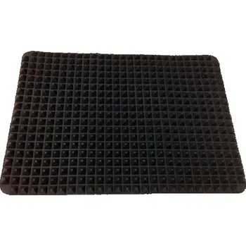 Váleček na těsto Silikonová podložka na pečení A192 černá