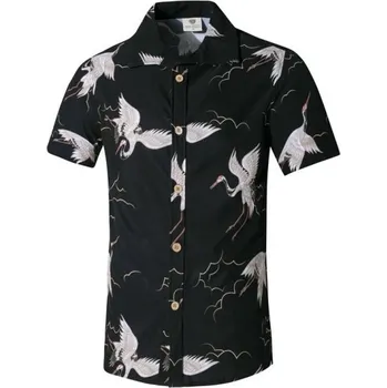 Pánská košile s krátkým rukávem F619 XL 4