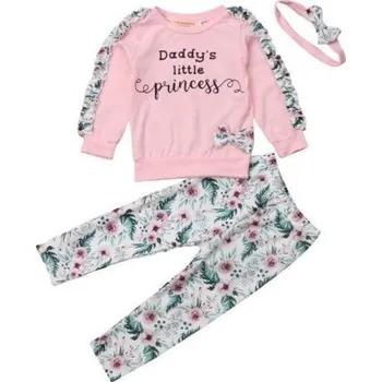 Dívčí svetr a legíny L1455 6-9 měsíců