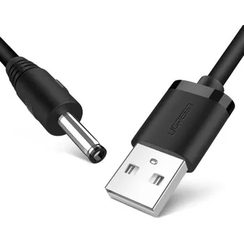 Napájecí kabel Napájecí kabel USB na DC 3.5mm jack M/M 1 m