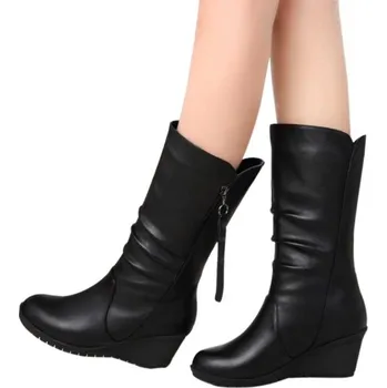 Dámské kozačky Stylové dámské kozačky 37