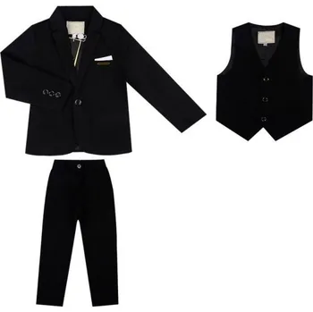 Chlapecký oblek B1362 černá 10