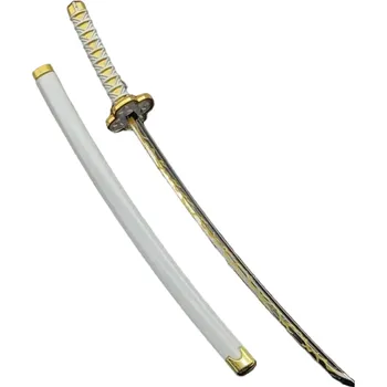 Katana s pouzdrem Zenitsu Agatsuma Replika katany z anime 25 cm Domácí dekorace