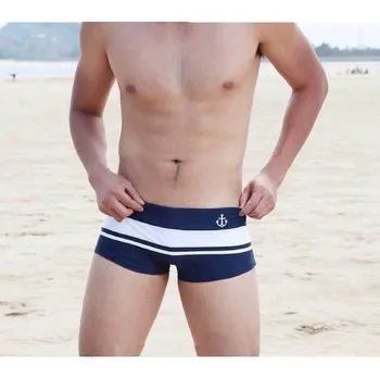 Pánské plavky Pánské plavky A3104 tmavě modrá L