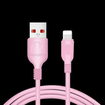 Datový kabel Nabíjecí kabel pro Apple Lightning / USB K624 růžová