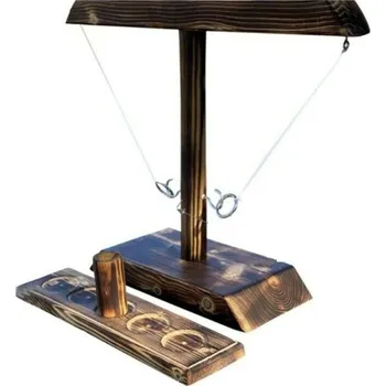 Dřevěná desková hra pro děti i dospělé hnědá