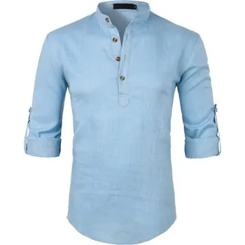 Pánská košile Pánská košile F758 světle modrá XXL