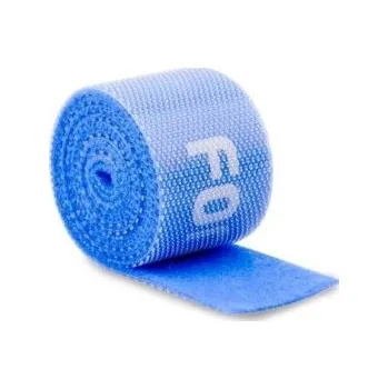 Organizace kabelů Stahovací páska se suchým zipem modrá 50 cm