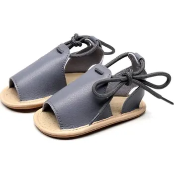 Dívčí sandály Dětské sandály A745 šedá 18,5