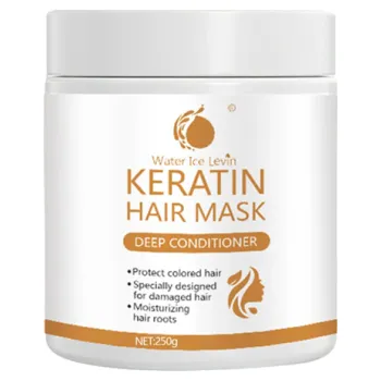 Vlasová regenerace Keratinová maska na suché a poškozené vlasy 250 g Intenzivní péče a výživa Ochrana barvených vlasů Regenerace a hydratace vlasové struktury