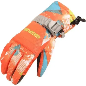 Rukavice Pánské snowboardové rukavice J2182 oranžová
