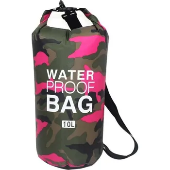 Vodácký pytel Vodotěsný vak 10 l růžová