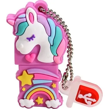 Ukládání dat USB flash disk jednorožec světle fialová 8GB